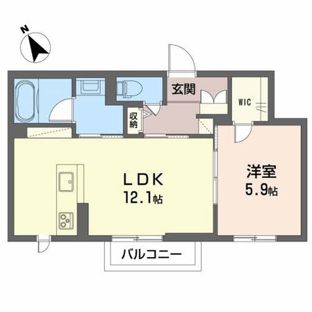 北条町駅 徒歩18分 1階の物件間取画像